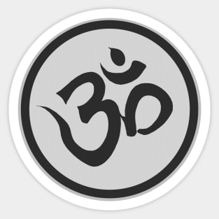 Om Spirituality Awareness Meditation Yoga Sticker